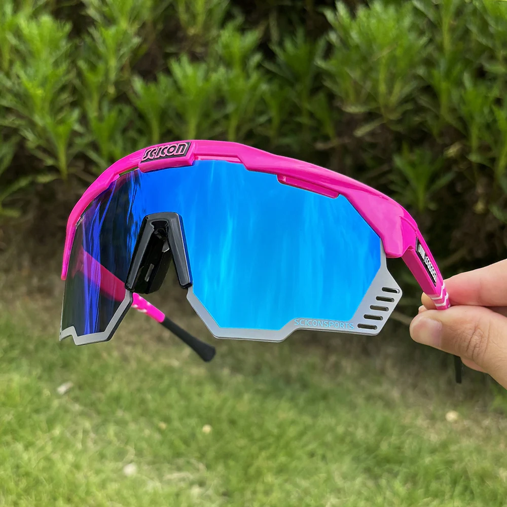 SCICON Outdoor Cycling Sunglasses UV400 TR90 Men MTB Bicycle Cycling Goggles Sports Mountain Climbing Road Bike Women Glasses