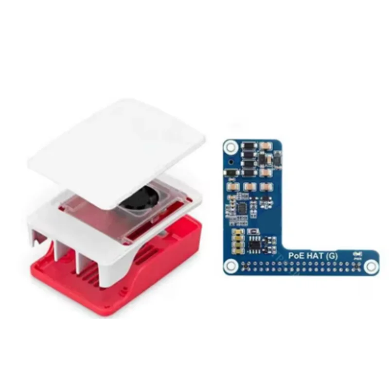 

Надежный Ethernet Poe для Raspberry Pi 5, плата расширения 5 В, 5 А, поддерживает сетевой стандарт 802.3Af/At