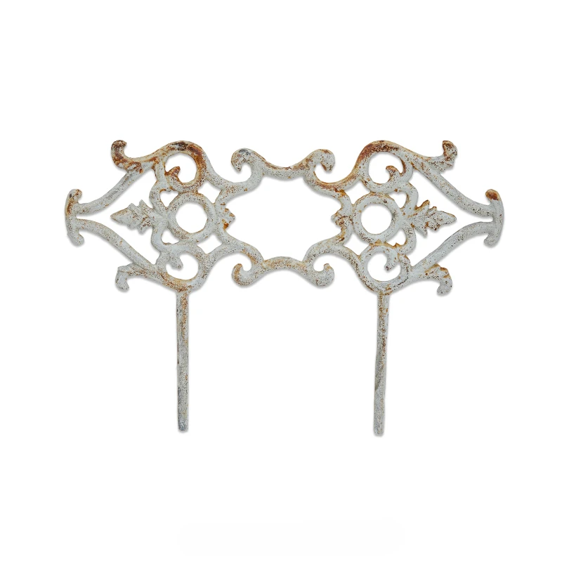 

Gardening groceries, garden and yard decoration, cast iron fences, flower plugs, double swords