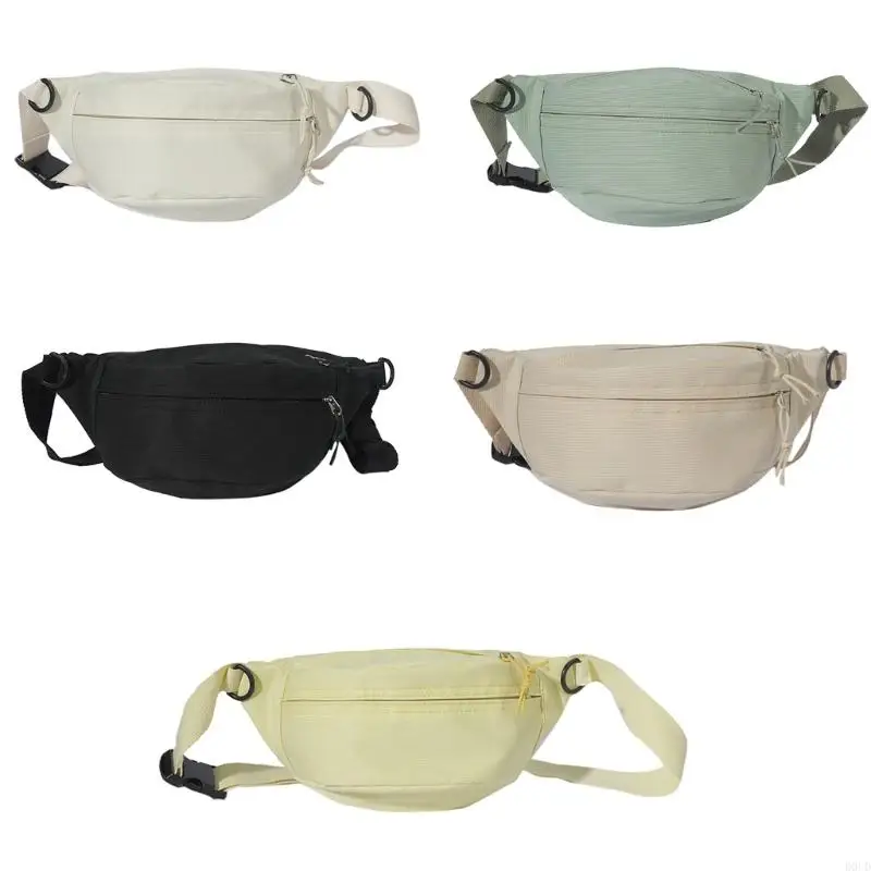 

D0UD Women Men Waist Packs Multifunctional Fanny Packs Chest Bag with Adjustable Strap Casual Waist Bag for Travel Hiking