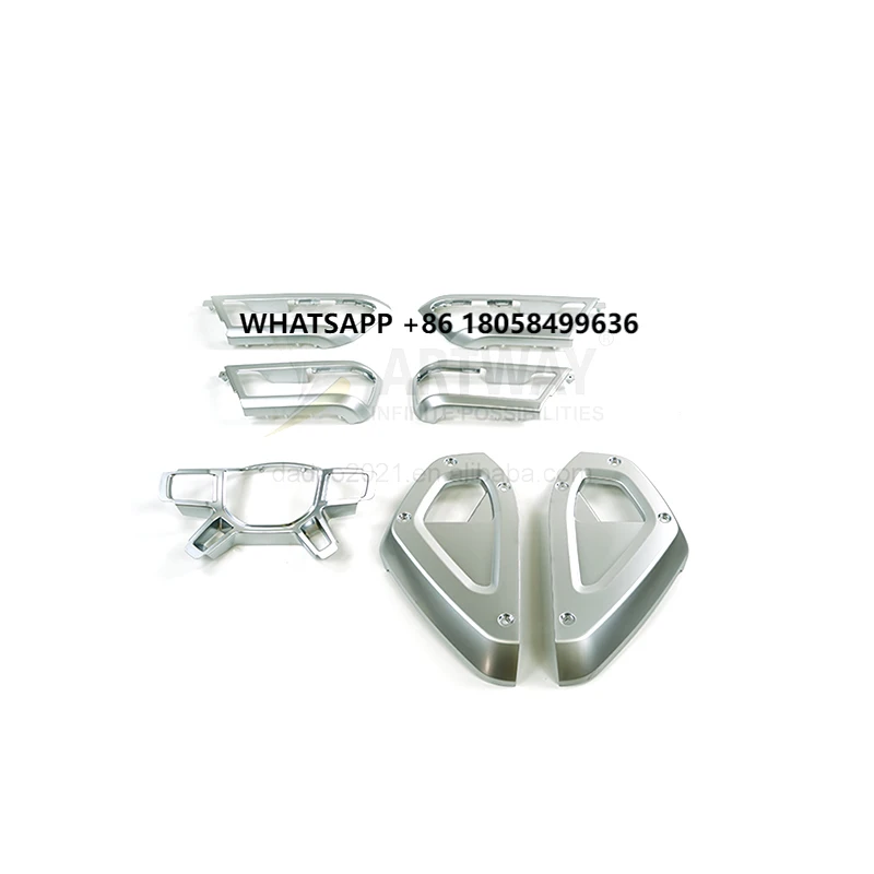 

New Arrivals Pearl Nickel Interior Modification Accessories Decoration Kit for Land Rover Defender L663