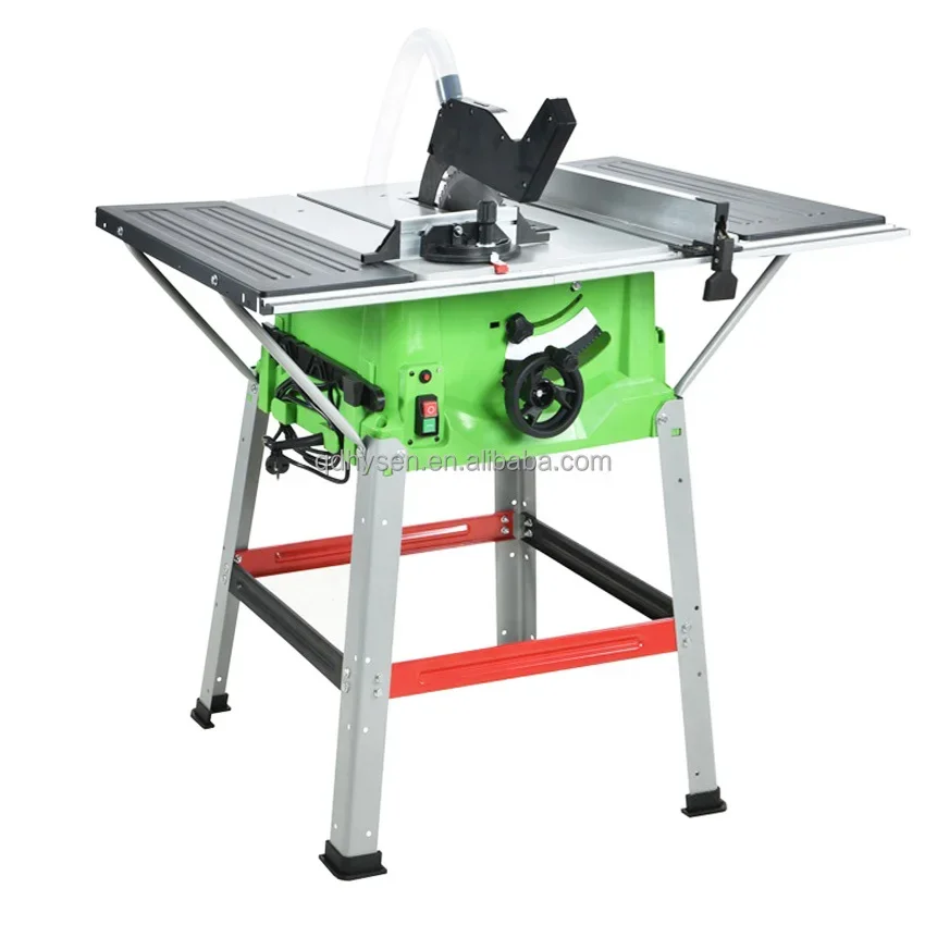 HYSEN Practical Wooden Pushtable HIgher Cutting Efficiency Steel Non-ferrous Metals Plastic Steel cutting Bench Saw