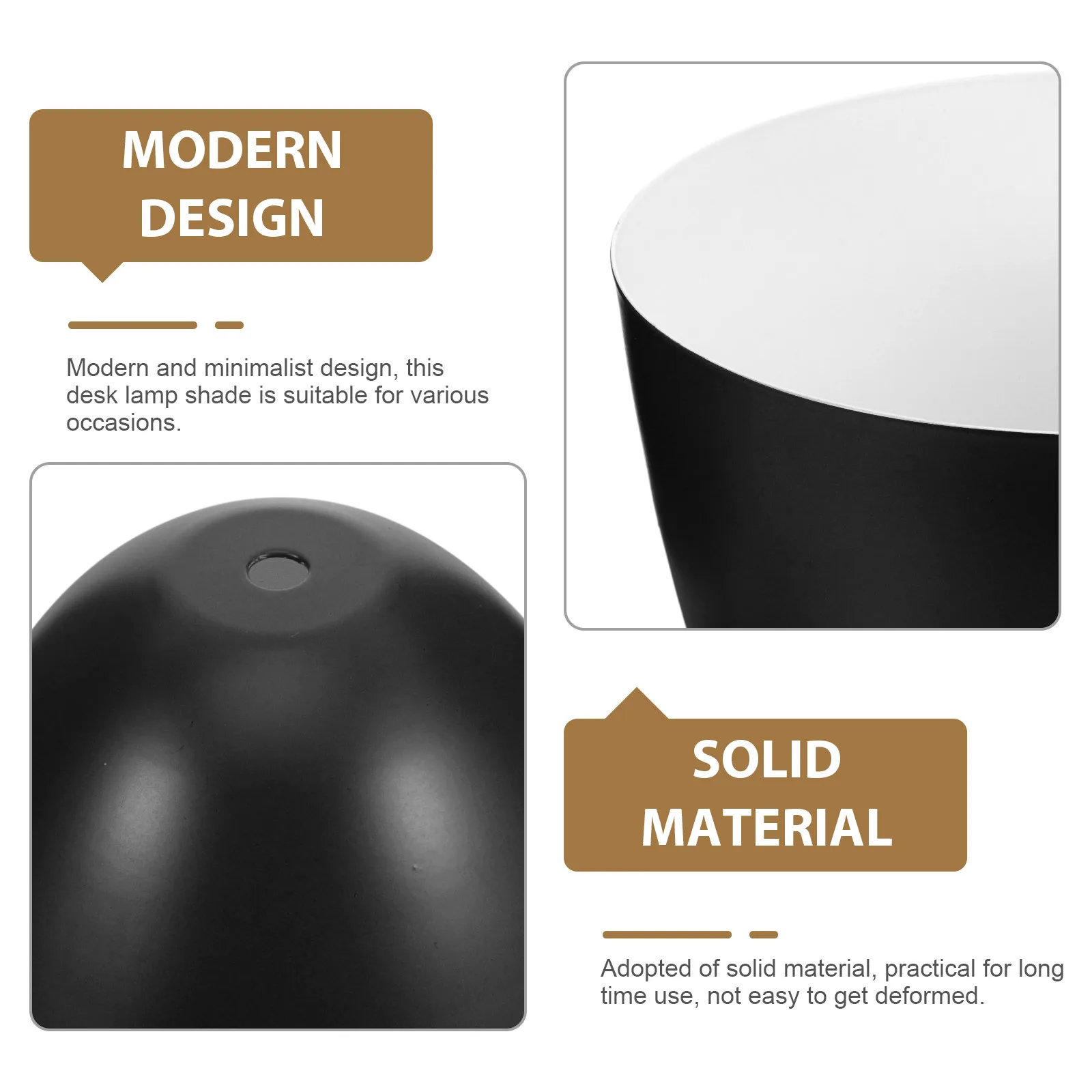 

Nordic Style Lamp Shade Black Iron Modern Replacement For Desk Floor Lamp Bedroom Living Room Office Study Light Cover