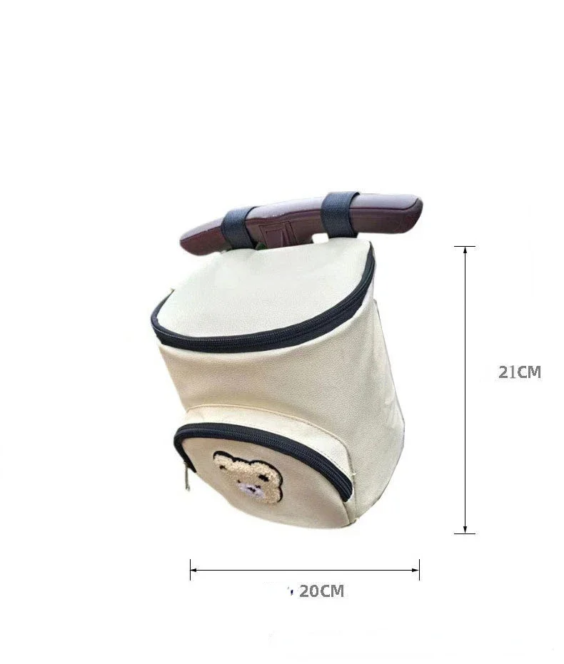 Baby Stroller Hanging Bag Pram Universal Accessories Baby Walking Car Waterproof Storage Leather Bag Umbrella Cart Bags