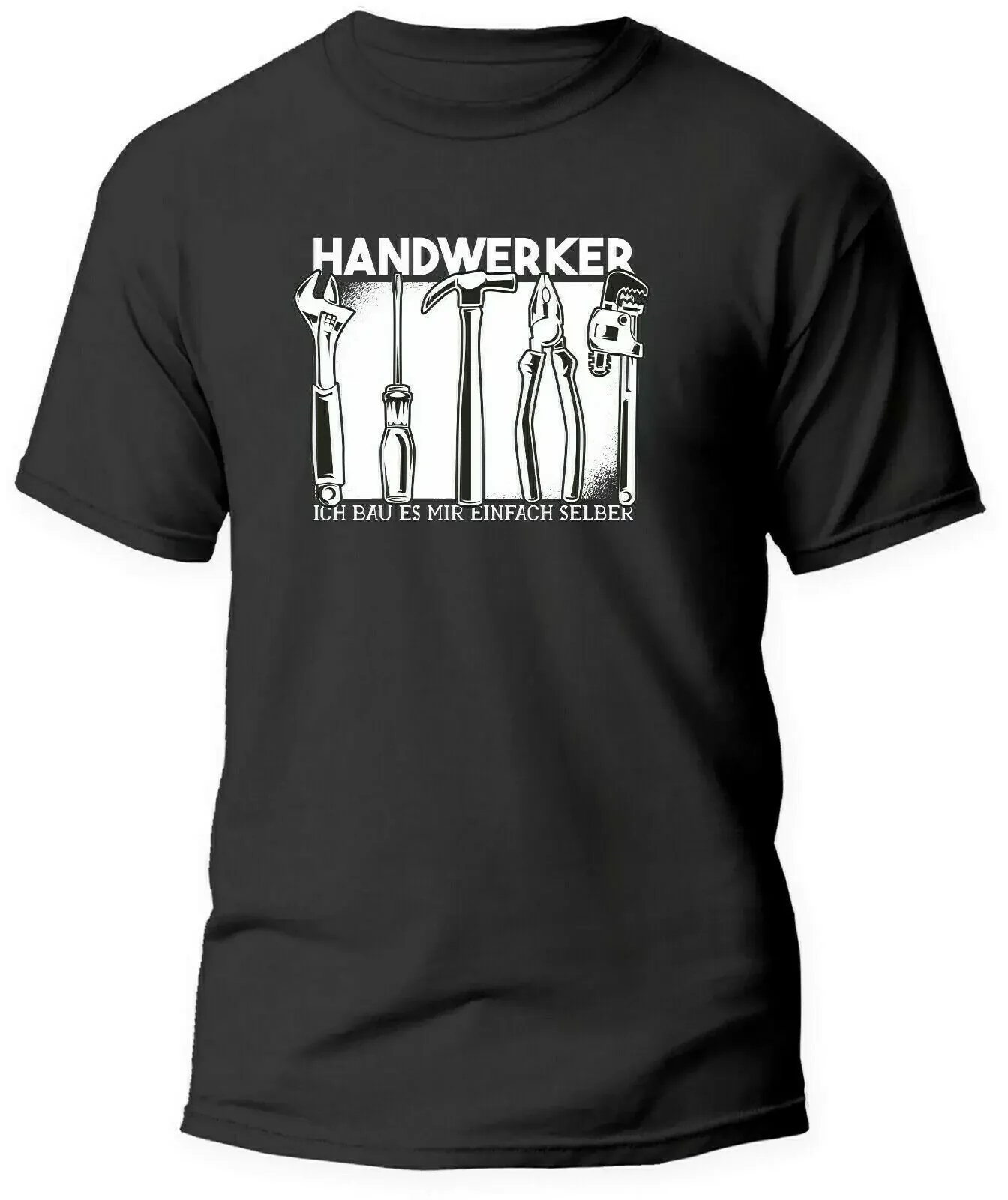 

Handwerker TShirt Mechaniker Schrauber Spruch Lustiges Geschenk Für Heimwerker Men's 100% Cotton Casual Tshirts Loose Top S-3XL