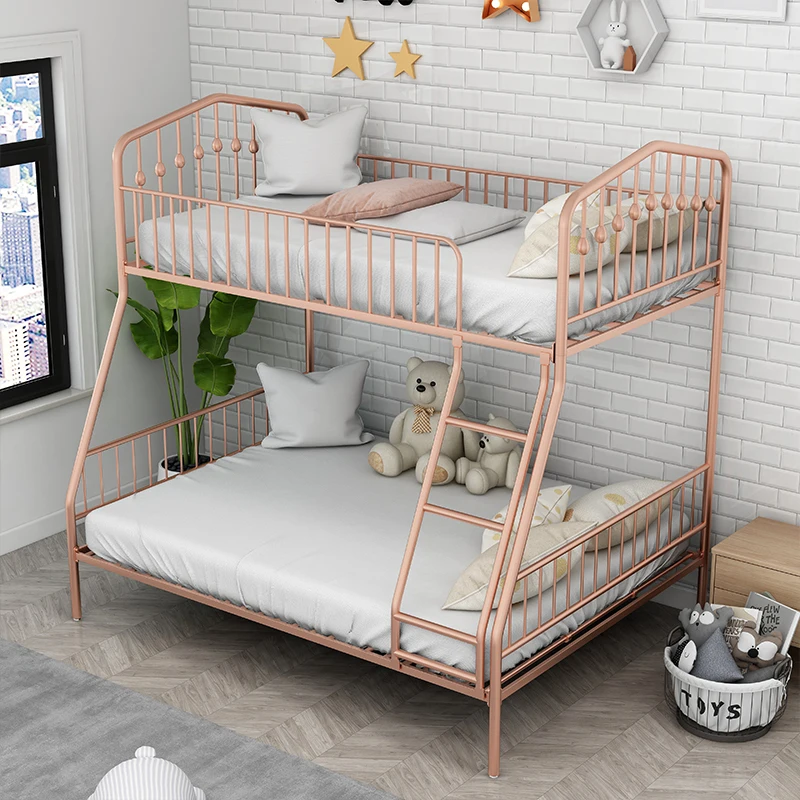 The upper and lower bunks of the luxury mother-child bed are bunk beds, loft, 1.8m small apartment, upper and lower bunk rings