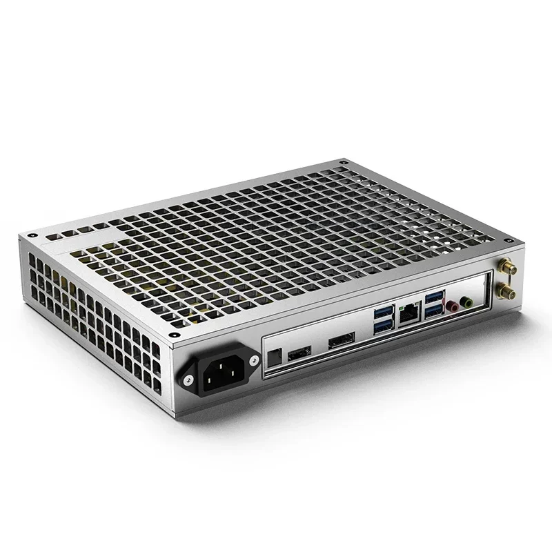 

1.8L mini DC-MX2 Thin itx Half-height chassis All aluminum with double-sided chamfers