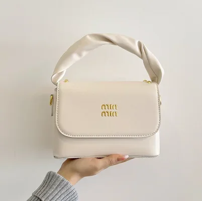 حقيبة ريترو ماسنجر جديدة للنساء 2022، حقيبة كروس جلدية فاخرة مستوحاة من المصمم، محفظة كتف أنيقة ومتعددة الاستخدامات #2