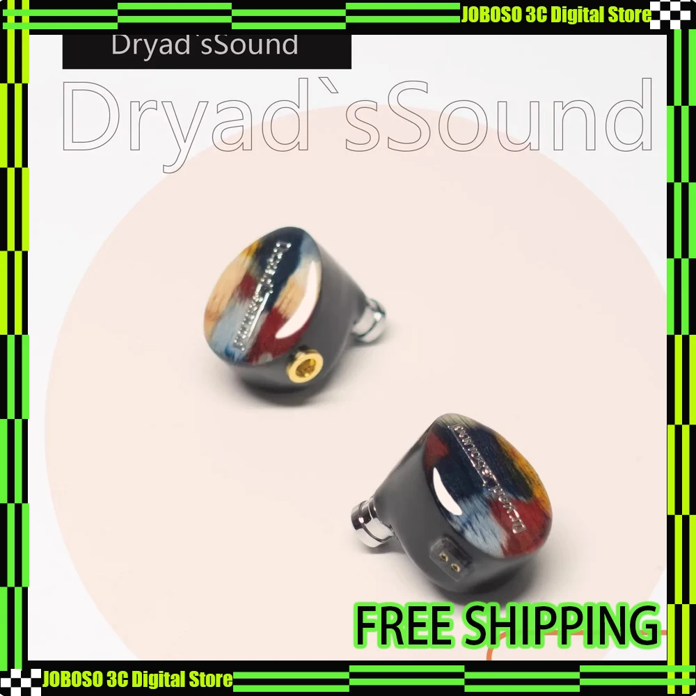 

Проводные внутриканальные наушники Dryad`sSound: динамические Hi-Fi наушники из полимерной смолы ручной работы с микрофоном Type-C для ПК, музыки и игр