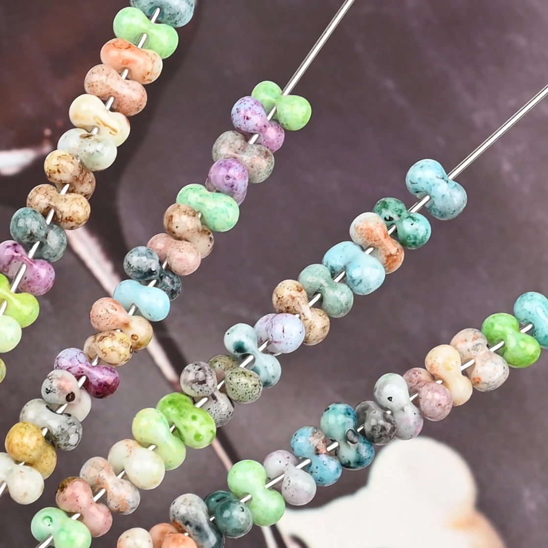 10Grams Japan Picasso Beads Mini Glass Beads For Handmade DIY Bracelet Necklace Accessory Material