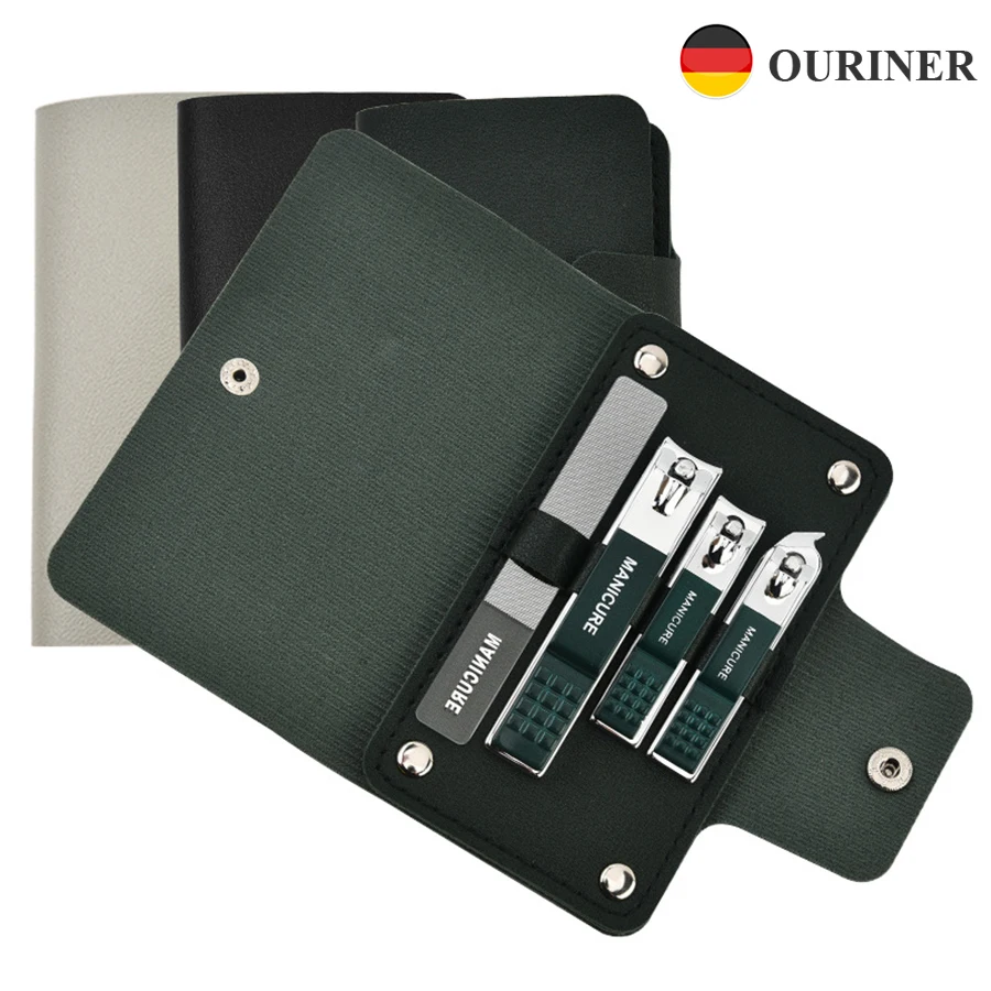 

4 In 1 Professional Nail Clipper Set Manicure Set Personal Care Nail Clipper Kit Manicure Accessories Grooming Kit Gifts