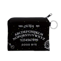 Girl's Coin Purse Digital Print Textured Coin Pouch Multifunctional Large Capacity Key Card Holder Coin Bag For Girls