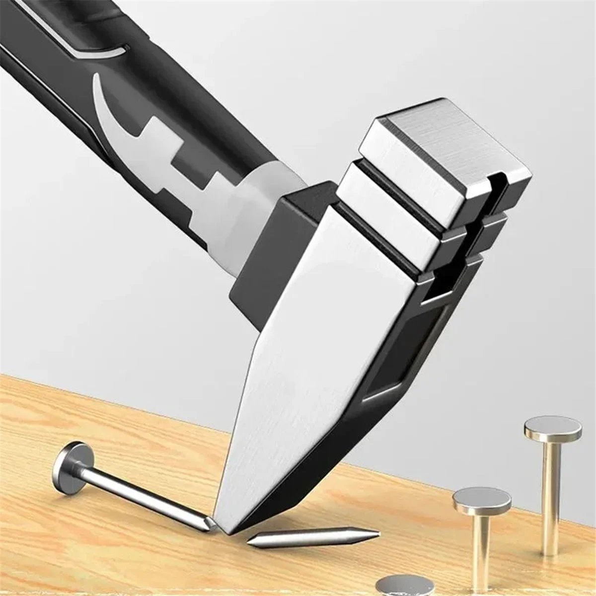A83Z Multifunctional Mini Claw Hammer Anti Slip and Shockproof Hammer Professional Grade Magnetic Woodworking Manual Tool
