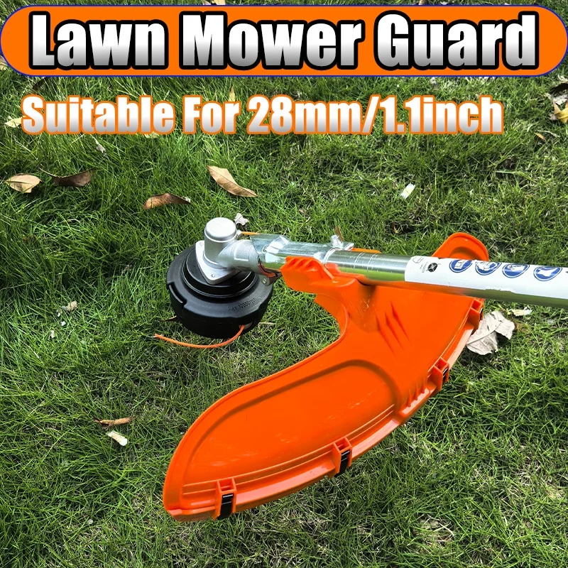 1 Piece Lawn Mower Baffle - Durable Plastic Protective Cover, 28mm/1.1 Inch, Durable Plastic Replacement Cover, Lmowing Tool |