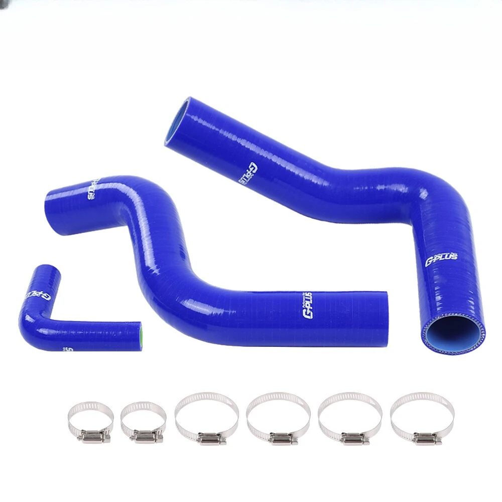 

Silicone Radiator Hose Fit For 1964-1968 Ford Mustang Shelby Cobra 289-302 Blue