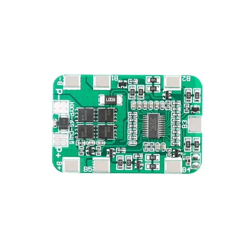 6 strings of 22.2V/25.2V18650 lithium battery protection board with balanced anti-overcharge and over-discharge 14A