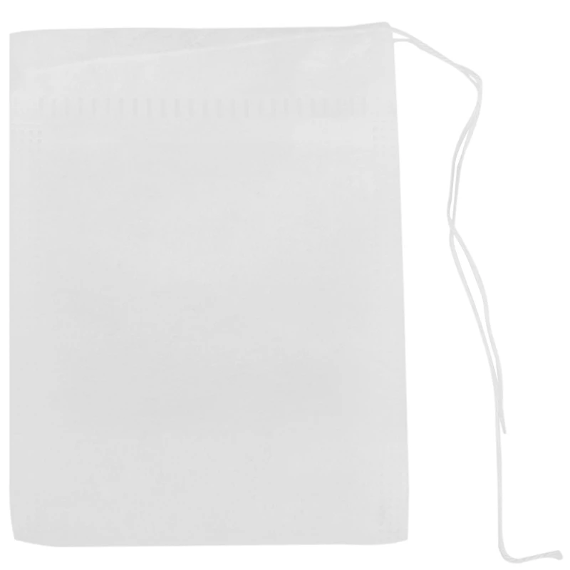 1000Pcs/Lot New Pla Biodegraded Tea Bag Filters Ultrasonic Corn Fiber Cords Tea Bags Coffee Filter 6X8cm