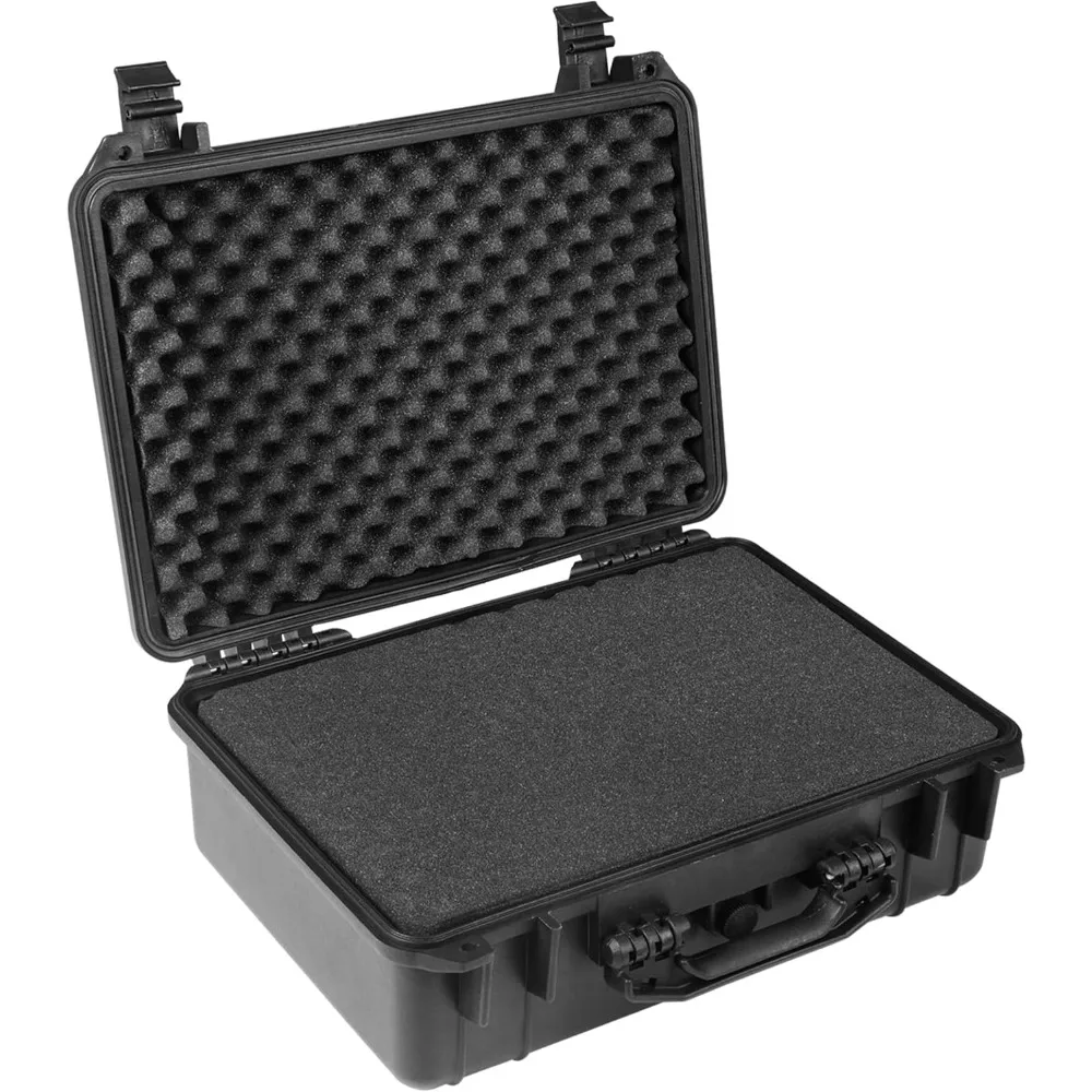 

home.18x 13.8x 8 Inch Hard Case, Portable Weather Waterproof Protective Camera Case with Customizable Foam, Fit Use of Drones, C