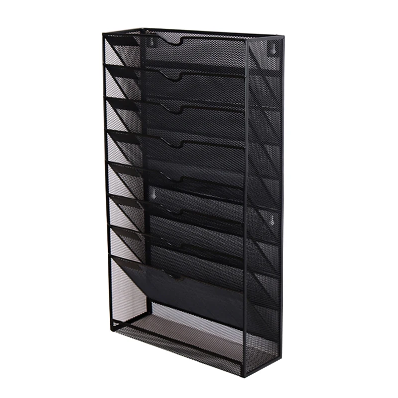 Multi-Tier Magazine Rack Space Saving Book Shelf Organizer for Home Books Newspapers Rack Office Documents Storage Holder
