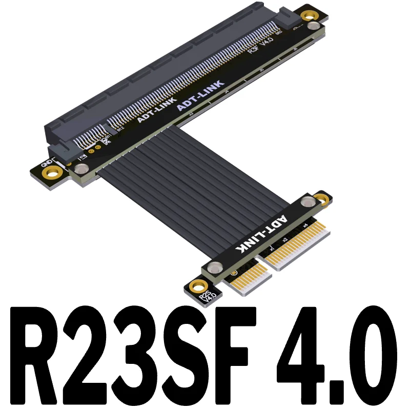 رافع PCIE للكابل المزدوج ، الشريطي ، السرعة الكاملة ، PCI Express ، كابل شريطي 16x إلى 4x ، RTX extensio ، Gen4.0 ، PCIE ، 90 درجة GPU