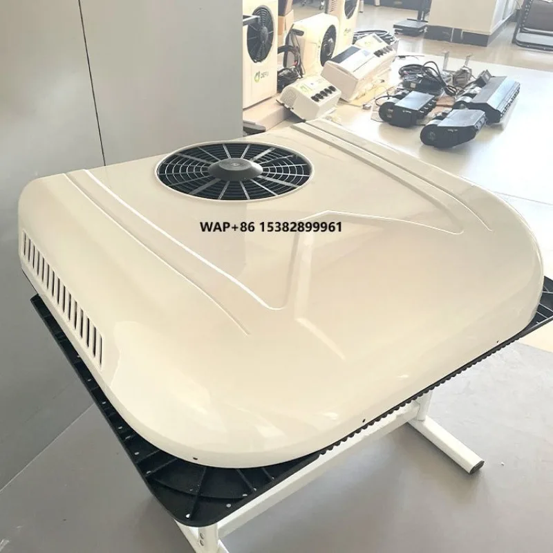 بطارية الطاقة المقصورة شاحنة الكهربائية التيار المتناوب t شاحنة المحمولة 12dc 12 فولت مكيف الهواء التيار المتناوب سيارة 12 فولت 24 فولت مكيف الهواء على السطح