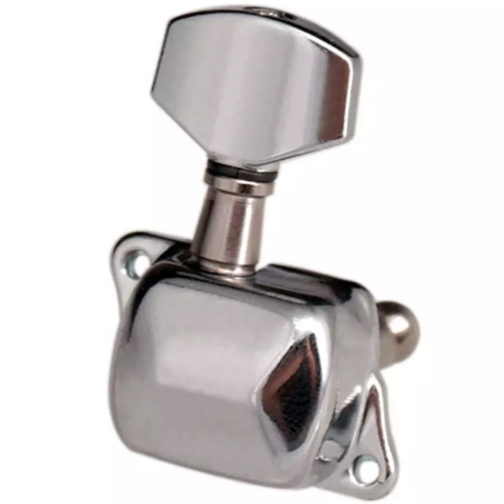 Clavija de afinación de guitarra semicerrada 6R, afinadores de llaves, pieza de guitarra eléctrica, accesorios de instrumentos musicales de repuesto