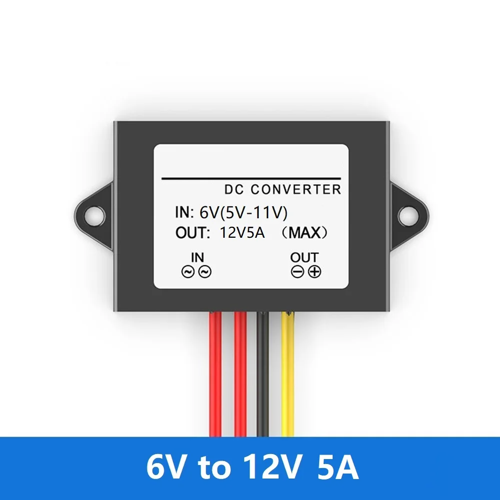 Voltage Regulator Module DC Step Up Converter Aluminum Alloy Shell 5A Output Current Advanced Safety Protection Converter