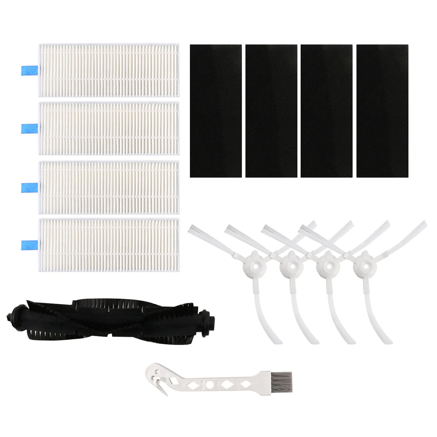 Main Brush, Roller Brush Side Brush HEPA Filter for 360 S6 Robot Dust Sucker Replacement Parts & Accessories