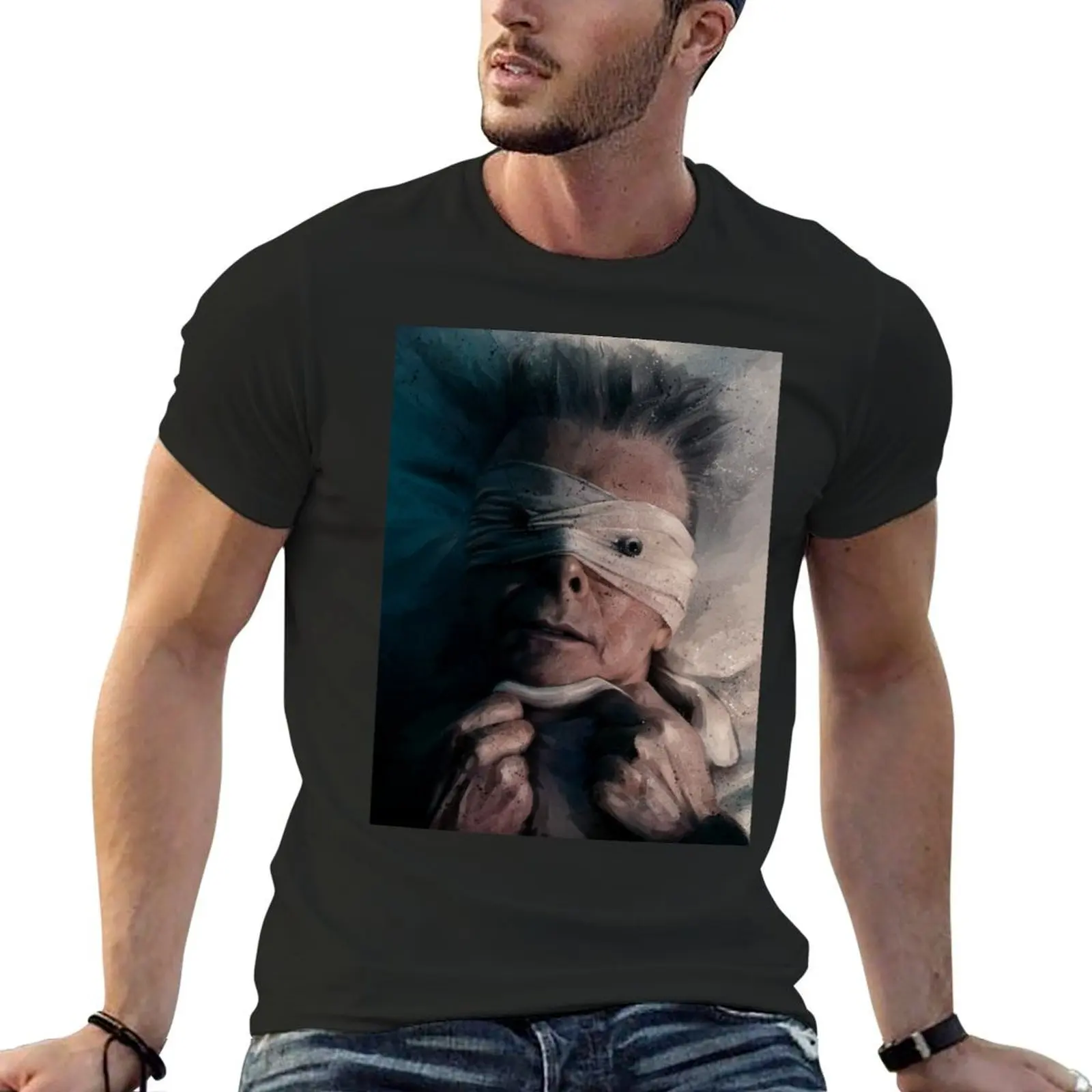 Lazarus T-Shirt boys whites street wear cute tops plain black t shirts for men