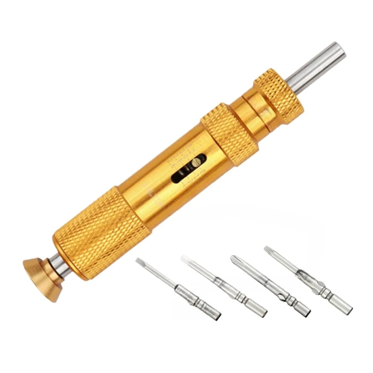 Miniature Preset Torque Screwdriver Adjustable Scale Torque Value Torque Manual Screwdriver Automatic Slip Dynamometer