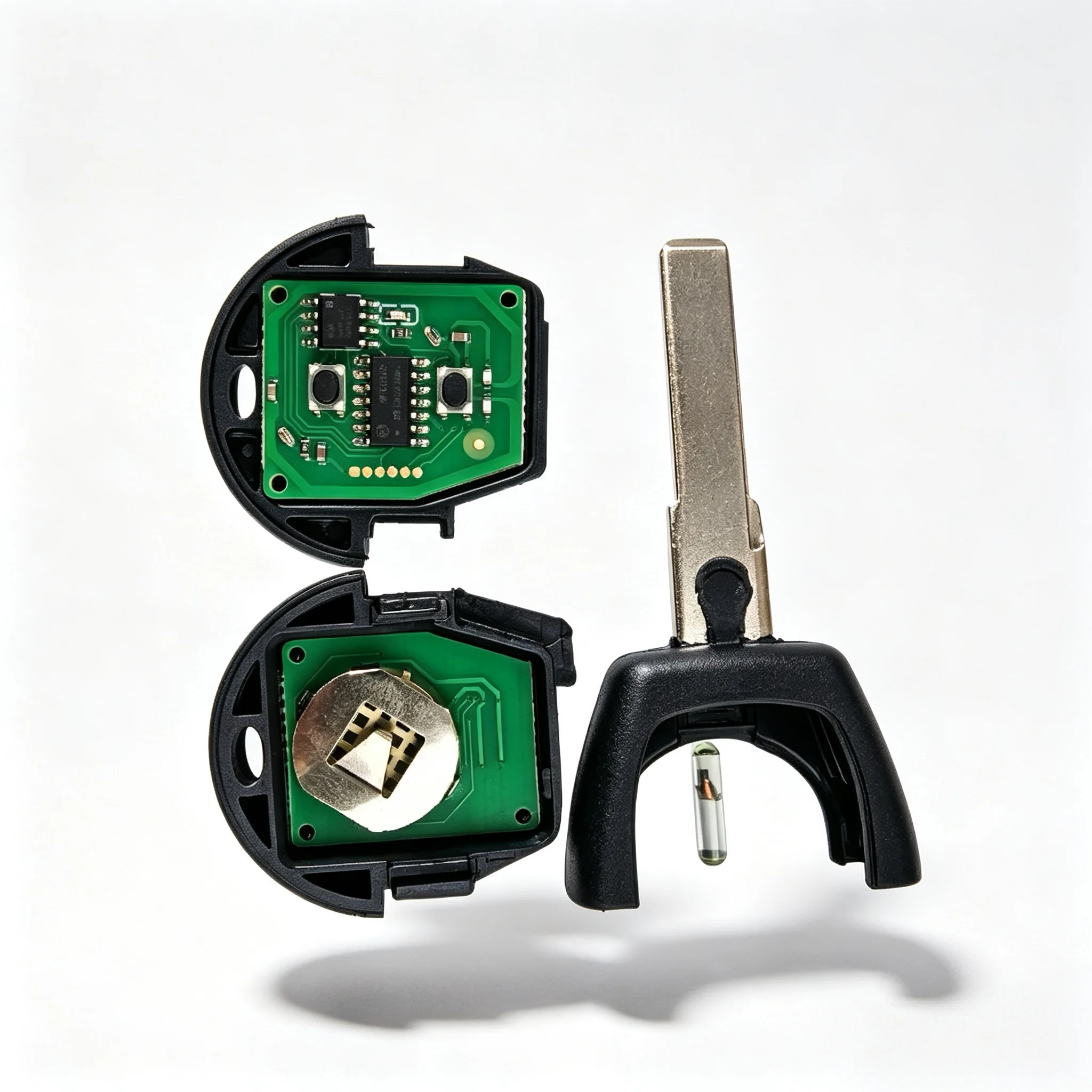 FCC: 4Z0959753C 2-Tasten 433Mhz ID48 Chip Fernbedienung Autoschlüssel/PCB-Platine/Gehäuse für VW Fox 2006-2008 Citi Golf 2003 Aoto Fob Steuerung – Detail 2