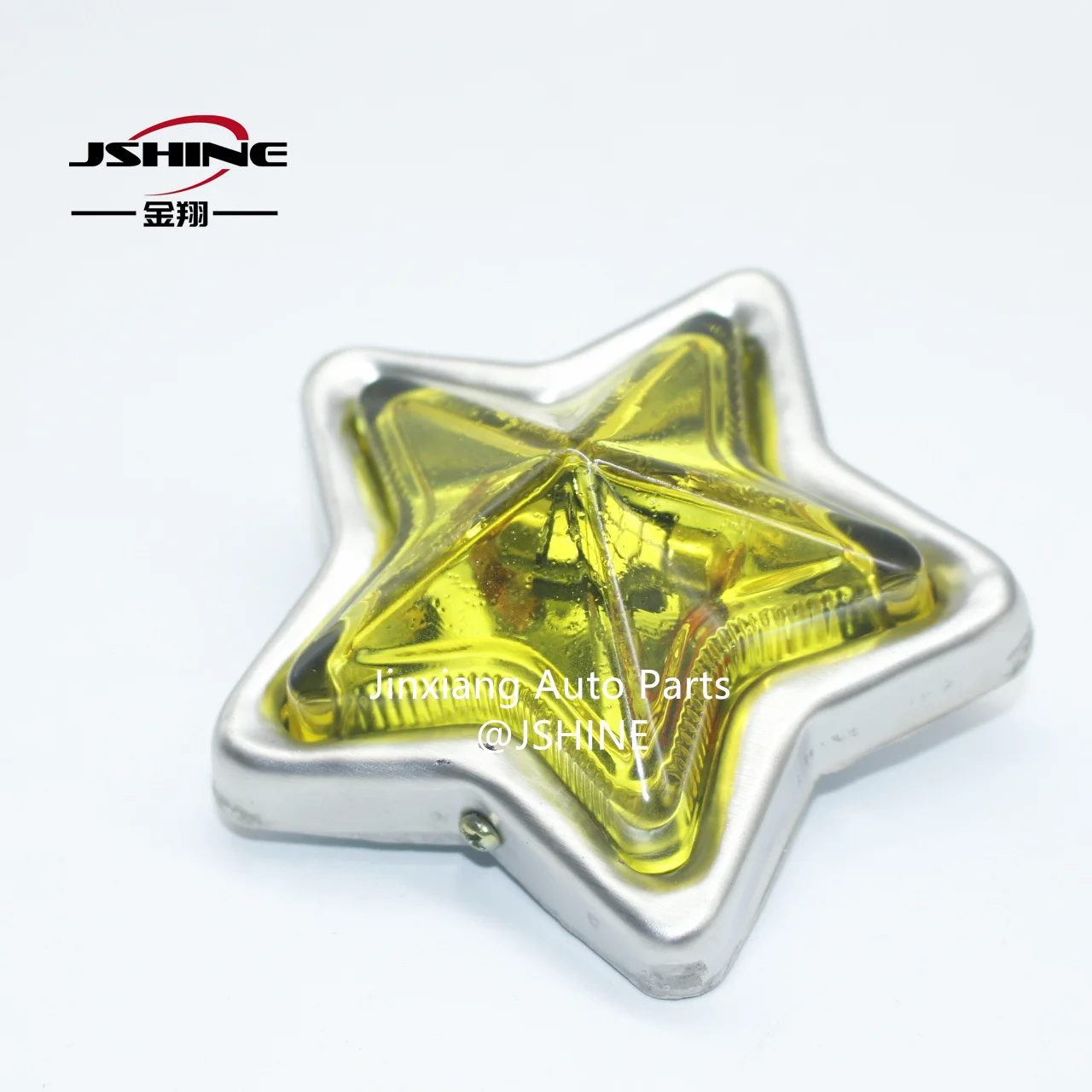

2PCS Yellow Star Clearance Marker Light LED 12V-24V Truck SUV Lights SUV ATV Auto Car Lamps