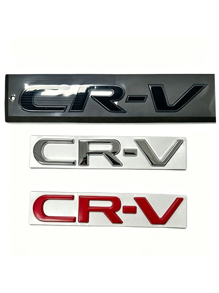 18.7cm Metal Car Stickers Side Fender Badge Styling for Honda CR-V Logo 2023 2017 2011 Rear Tailgate Emblem Decals Accessories