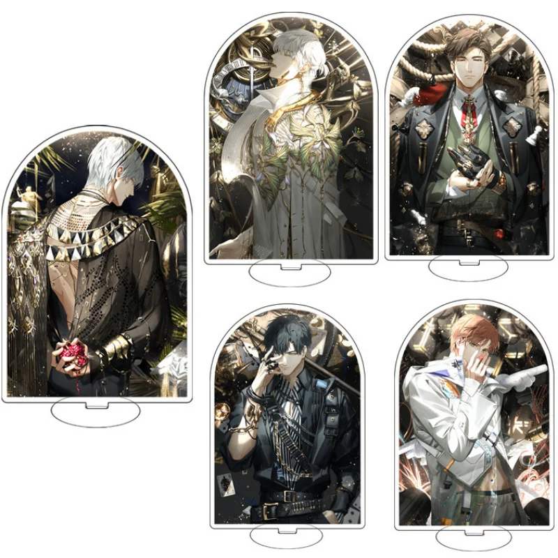 New Game Light and Night Figure Stand Osborn Evan Sariel Jesse Charlie Cosplay Acrylic Stand Kawaii Bag Pendant Accessories 15CM