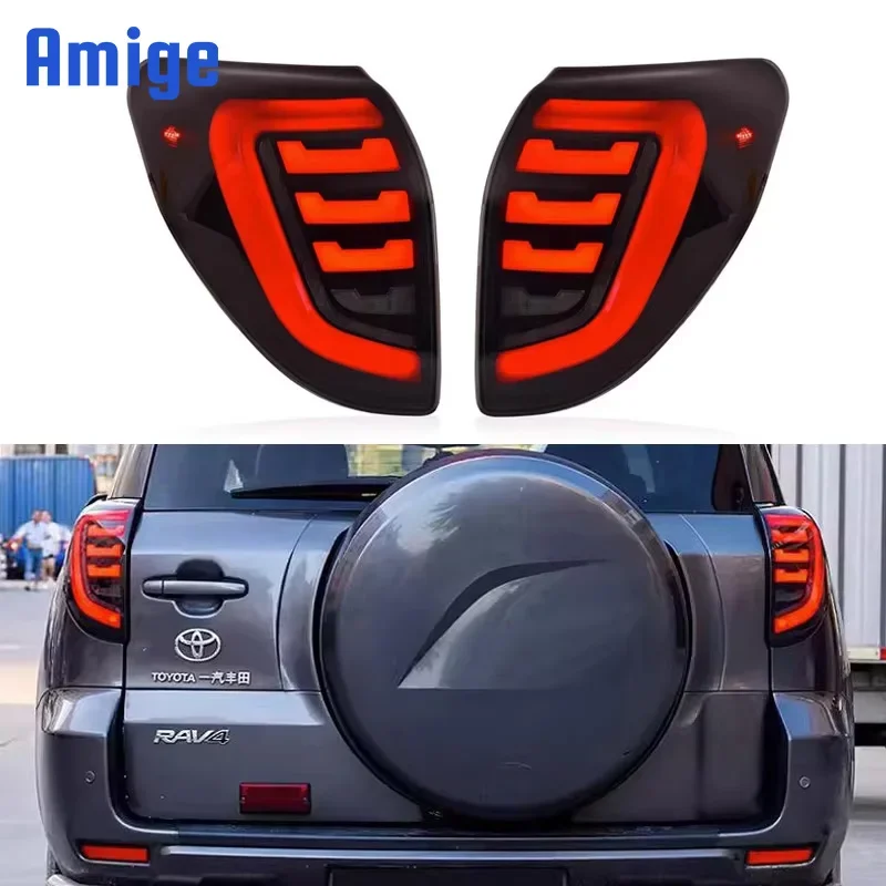 

Car LED Tail Lights For Toyota RAV4 RAV 4 2009 - 2012 Rear Lamp Brake Reverse Sequential Turn Signal Back Indicator