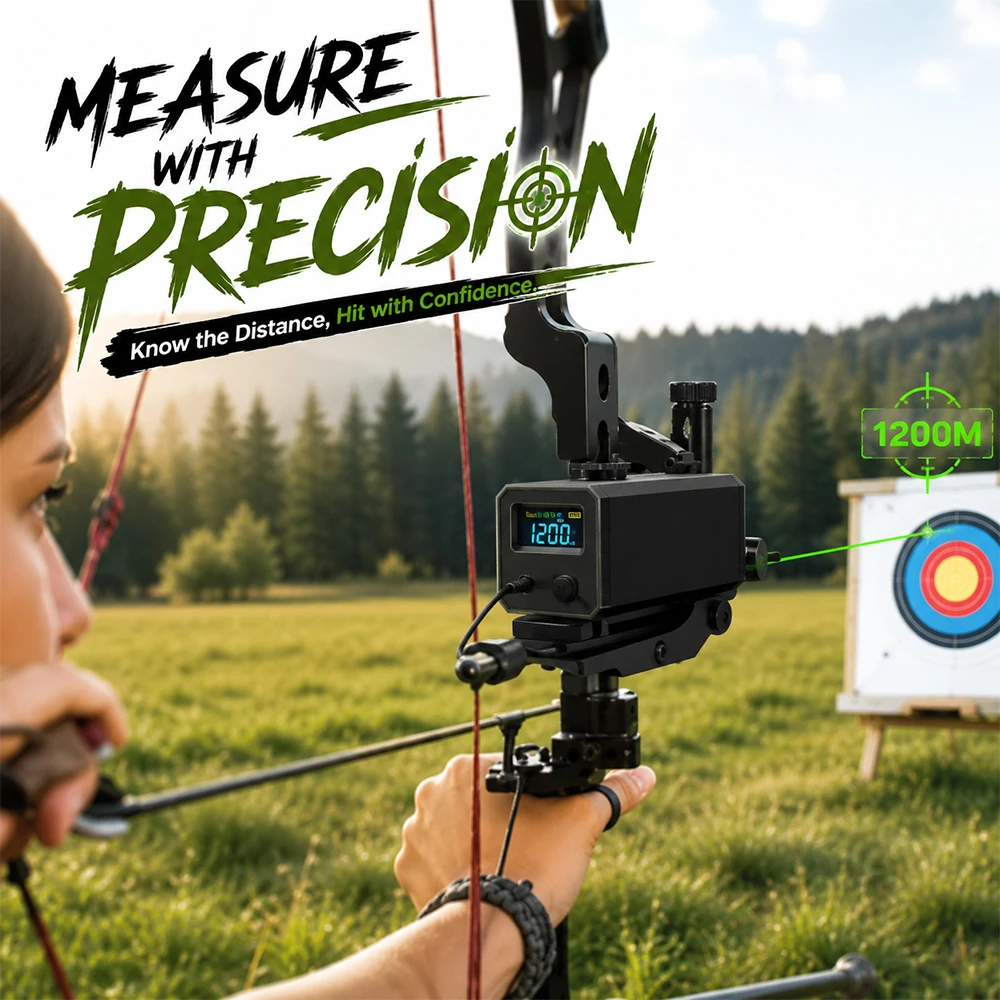 Outdoor Real-time Ranging, Hunting And Shooting Display Mini Laser Automatic Rangefinder LRF Rangefinder For Hunting
