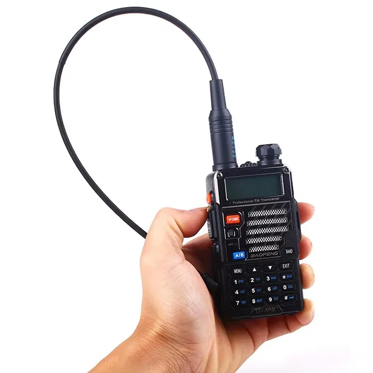Original AR-771 Female-Connector 144/430MHz Dual-Band Antenna for Baofeng UV-5R, UV-82, BF-888S, and UV-S9 Two-Way Radios