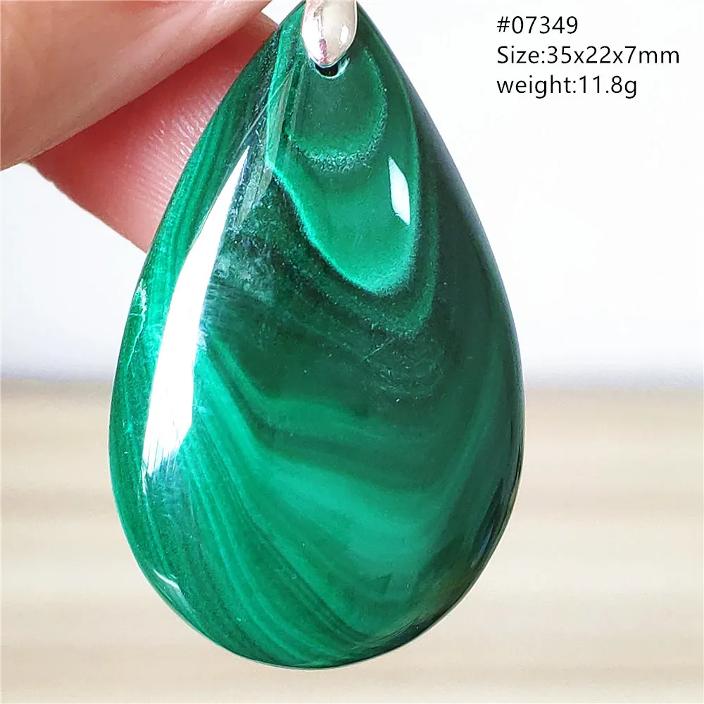 Natural Green Chrysocolla Malachite Pendant Jewelry Gemstone Women Men Malachite Necklace Fashion Jewelry  AAAAAA