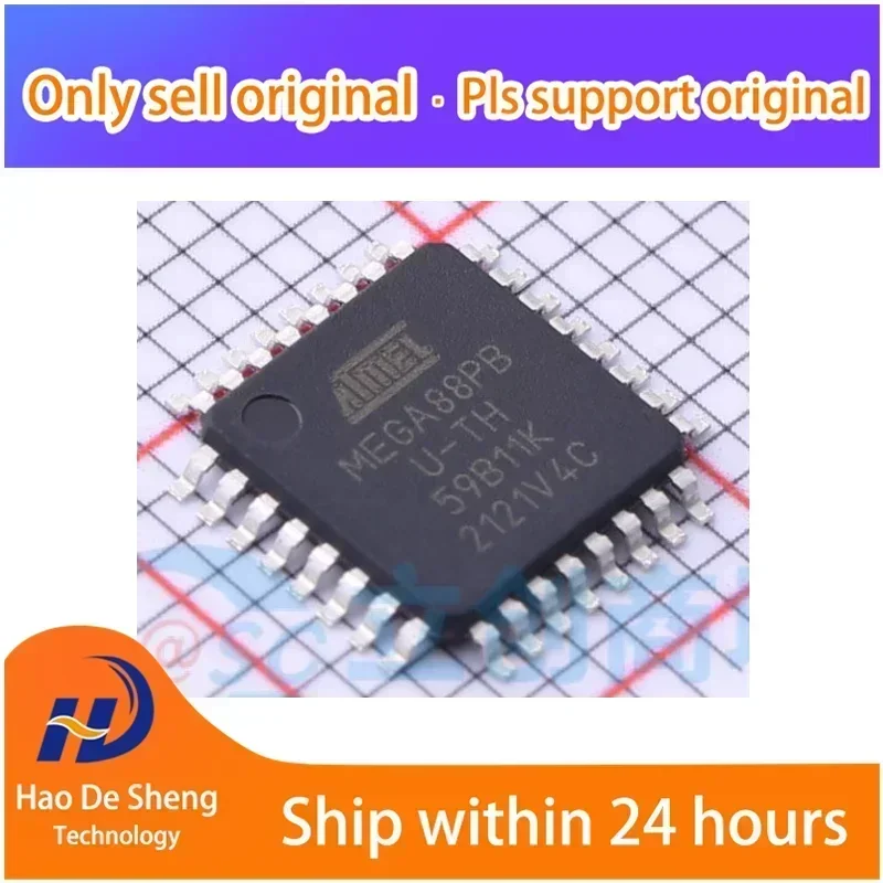 

10 шт./лот ATMEGA88PB-AU ATMEGA88PB TQFP-32 (7x7) новый оригинальный на складе