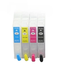 1Set. T16XL T1631-T1634 Refill Ink Cartridge for Epson WorkForce WF-2510 2520 2530 2540 2010 2630 2650 2660 2750 2760 Printer