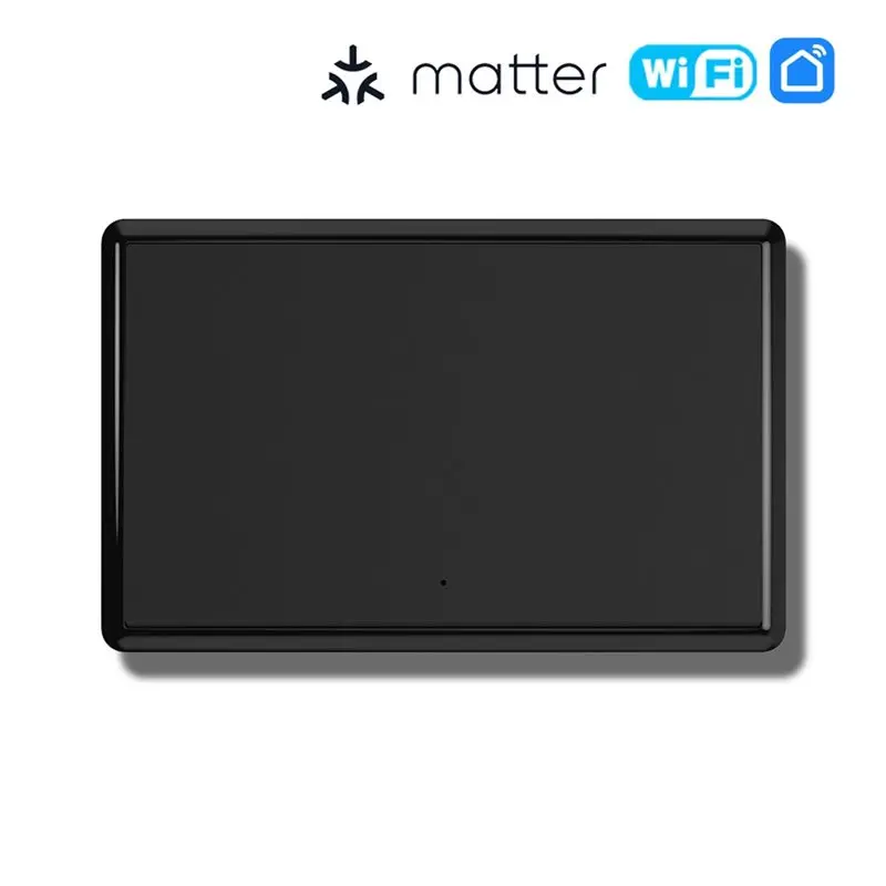 [Touchbuy】 Smart Push Button Switch 1-2 Gang Matter Wifi Tuya For Homekit Control Work And Alexa For Google Home