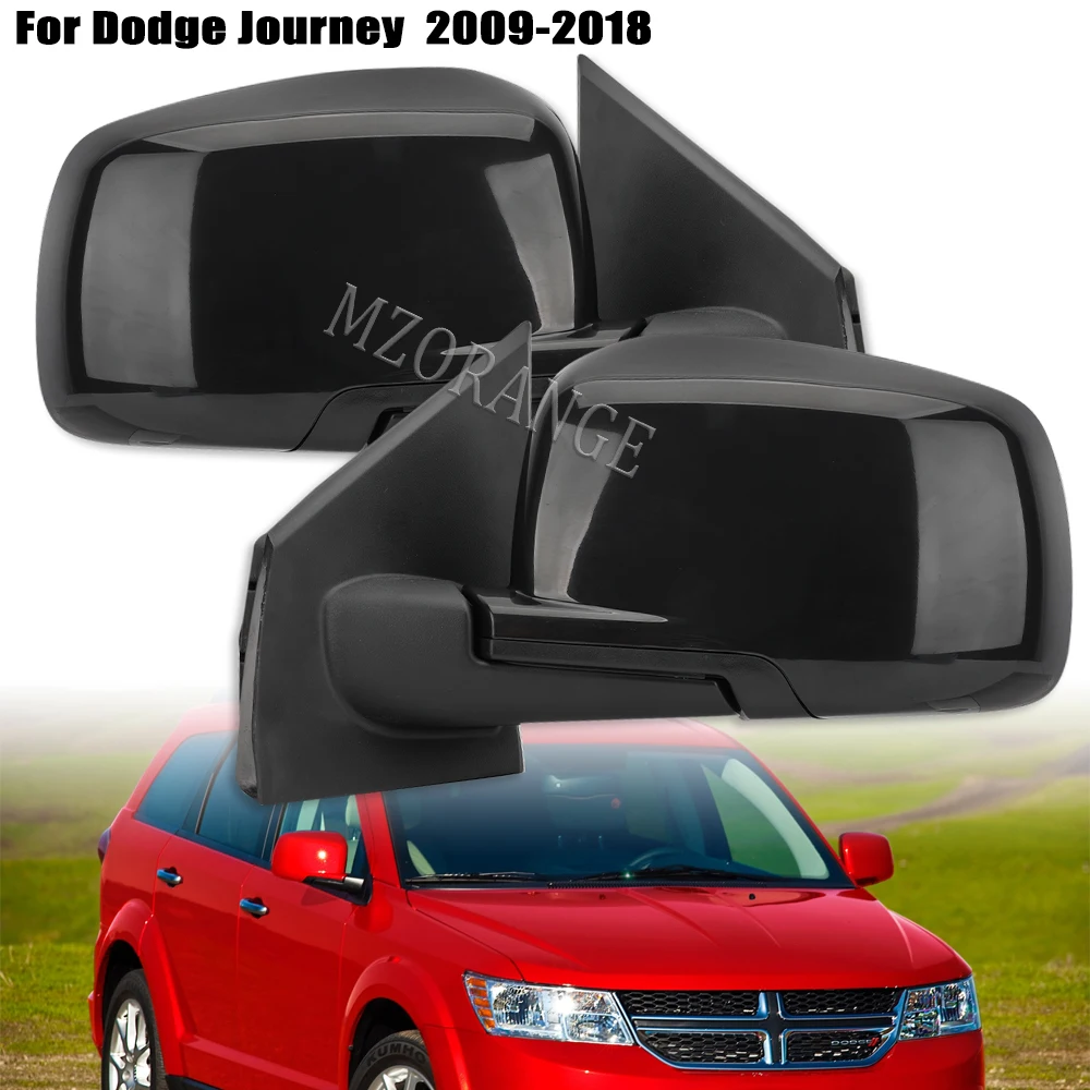 

5 Pins Rearview Side Mirror Assembly Heated Waterproof for Dodge Journey 2009-2018 Automotive external Replacments Cover Parts