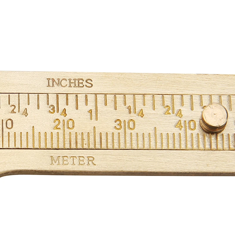 Jewelry Measure Tools Bead Sizer Measurements Rulers Copper Double Scale Vernier Calipers For Bracelet Making Necklace Findings