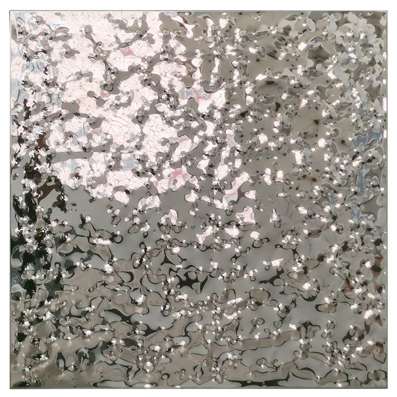 Integrated ceiling stainless steel gusset 600 * 600mm engineering gusset ceiling material wave plate