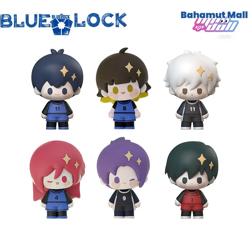 BLUE LOCK Anime Keychain Chigiri Hyoma  Isagi Yoichi  Bachira Meguru Nagi Seishiro Mikage Reo Soft Rubber Cute Pendant Gifts