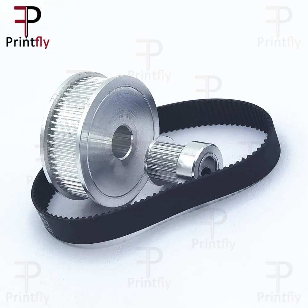 Printfly GT2 Timing Belt Pulley 60 teeth 20 teeth 5mm/8mm Reduction 3:1/1:3 belt width 6mm 10mm for 3D printer accessories