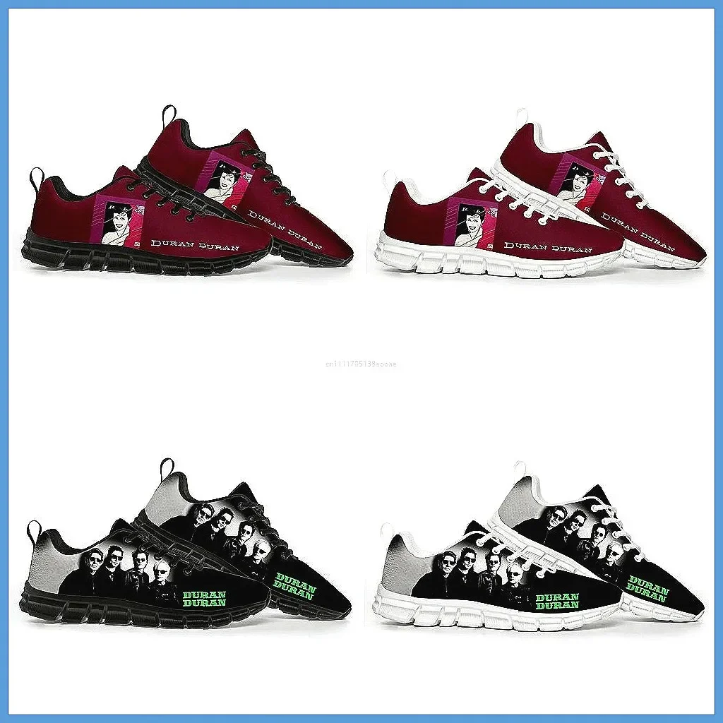 

Custom Duran Duran Sneakers for Adults, Breathable Air Mesh Fashion Shoes High Quality