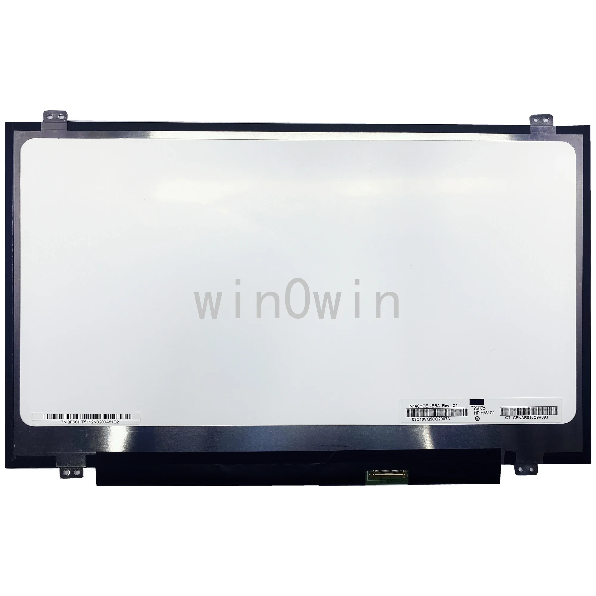 N140HCE-EBA Rev.C1 1920×1080 220nits WLED eDP 30pins CMN14B6 Laptop LCD screen