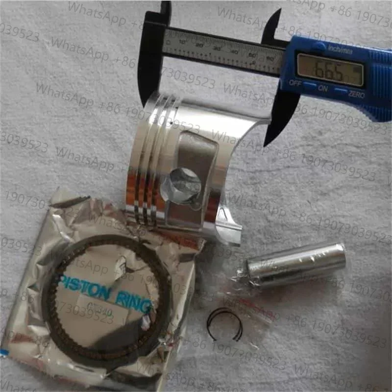 82 MM ZUIGER KIT PAST HONDA GX340 337CC 11HP 4 CYCLUS MOTOR CILINDER 4KW EM4500 EC5000 GENERATOR RING POLS PIN CLIP MONTAGE