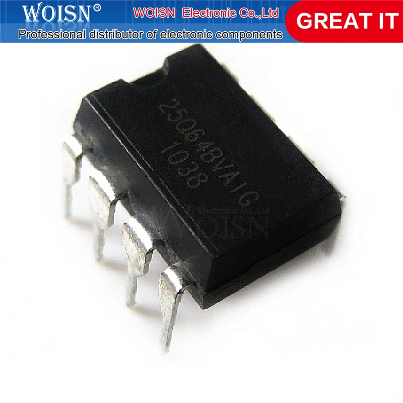 2pcs/lot W25Q64FVAIG W25Q64FVAIQ 25Q64FVAIG W25Q64BVAIG 25Q64BVAIG 25Q64 W25Q64 DIP-8 In Stock